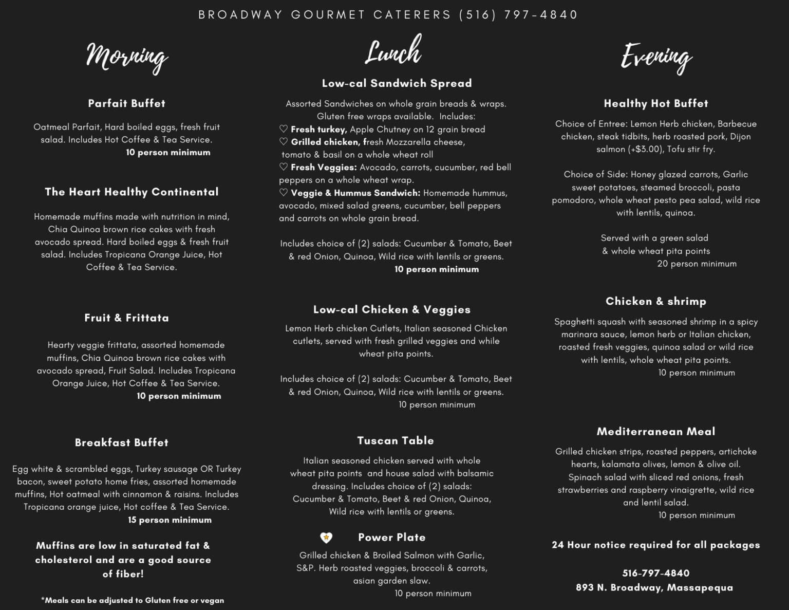 healthy menu image